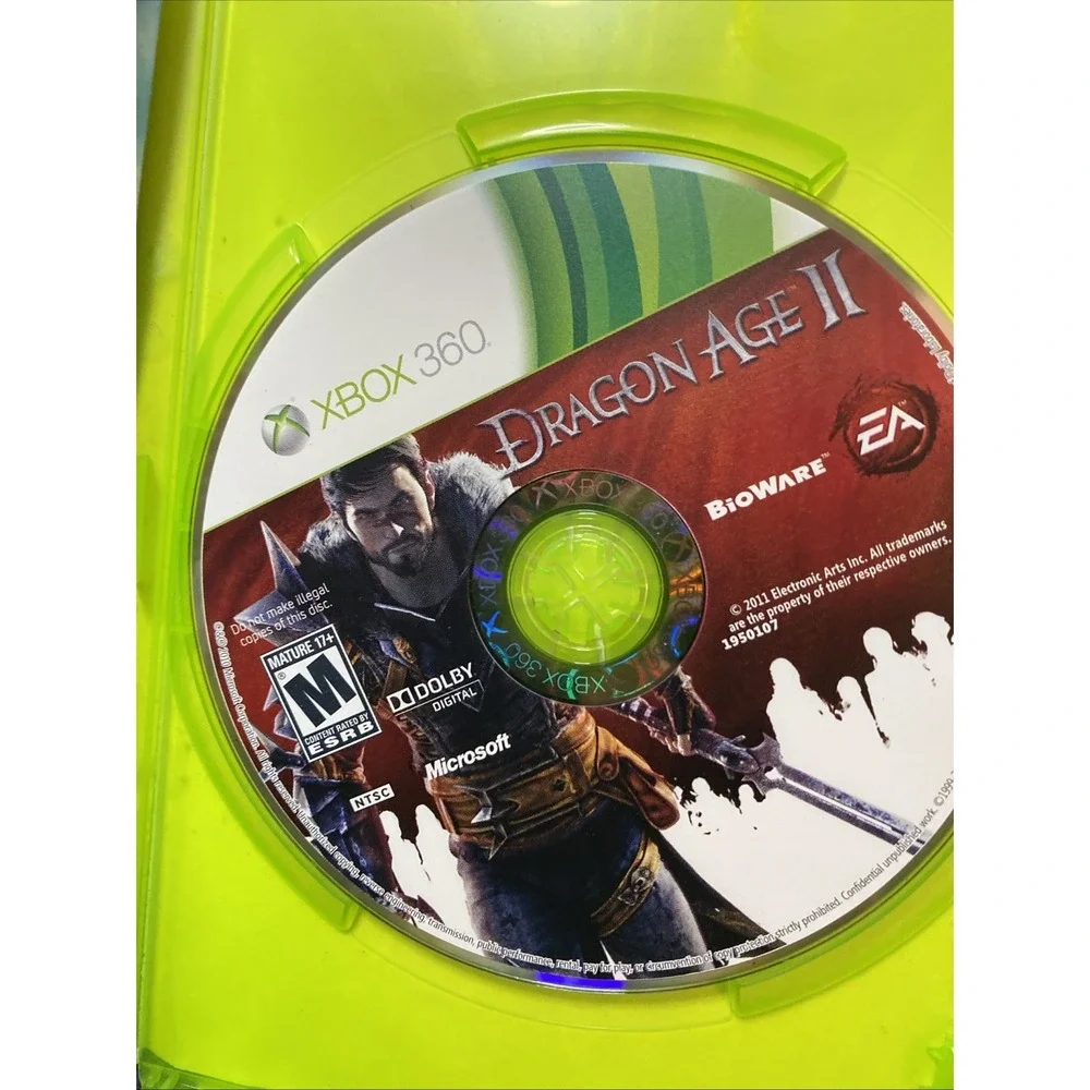 Dragon Age 2 (Xbox 360, 2011) Complete Tested Working CIB